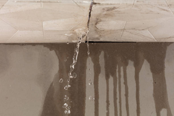 Professional Sewage Cleanup technician working in Hudson, NC